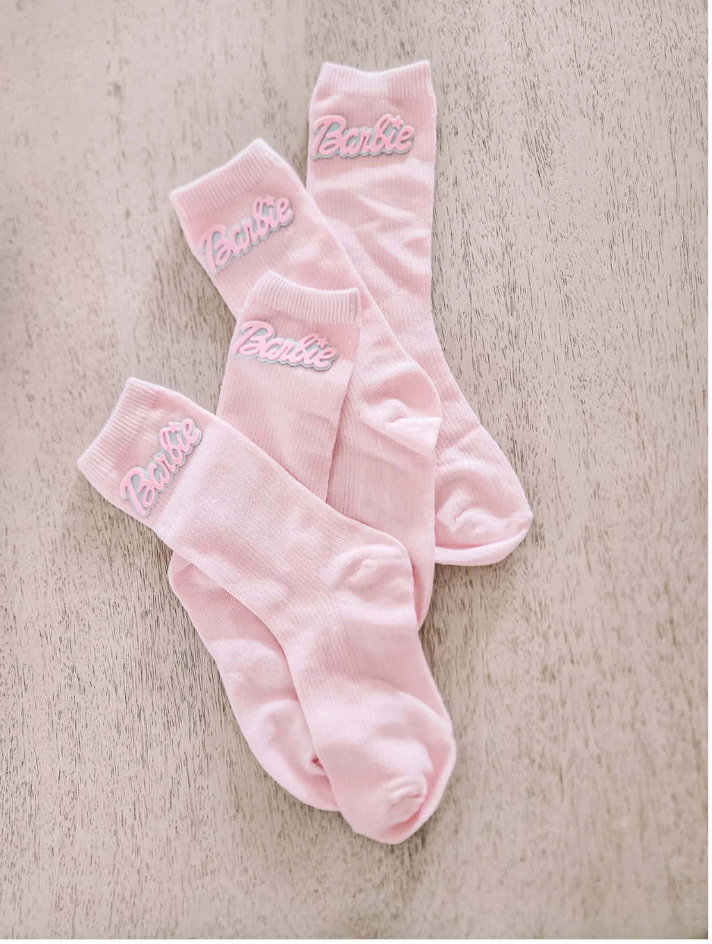 Pink Boot Socks