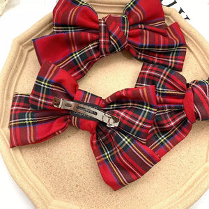 Tartan Hair Bow