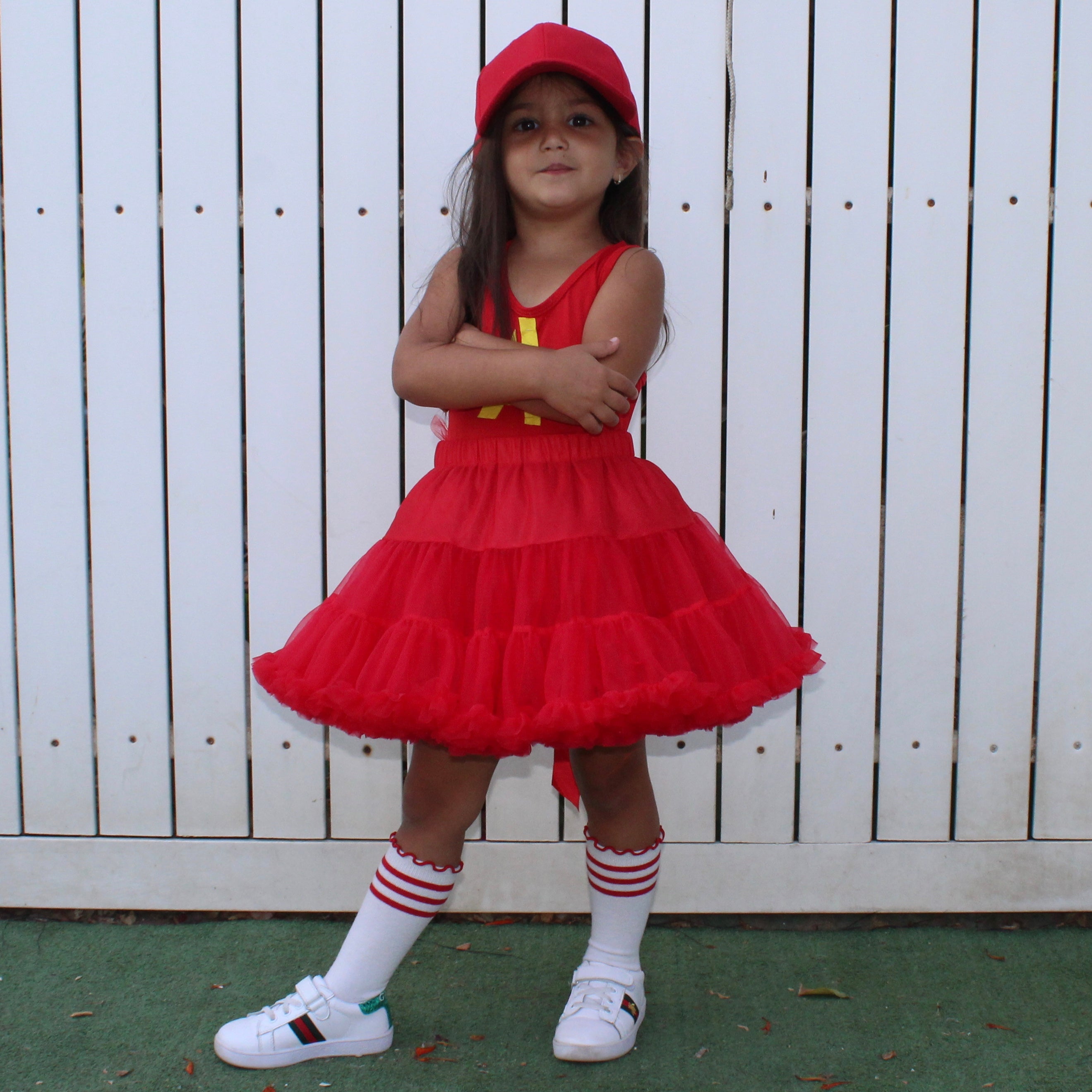 Ruffled Tulle Tutu Skirt for Toddlers